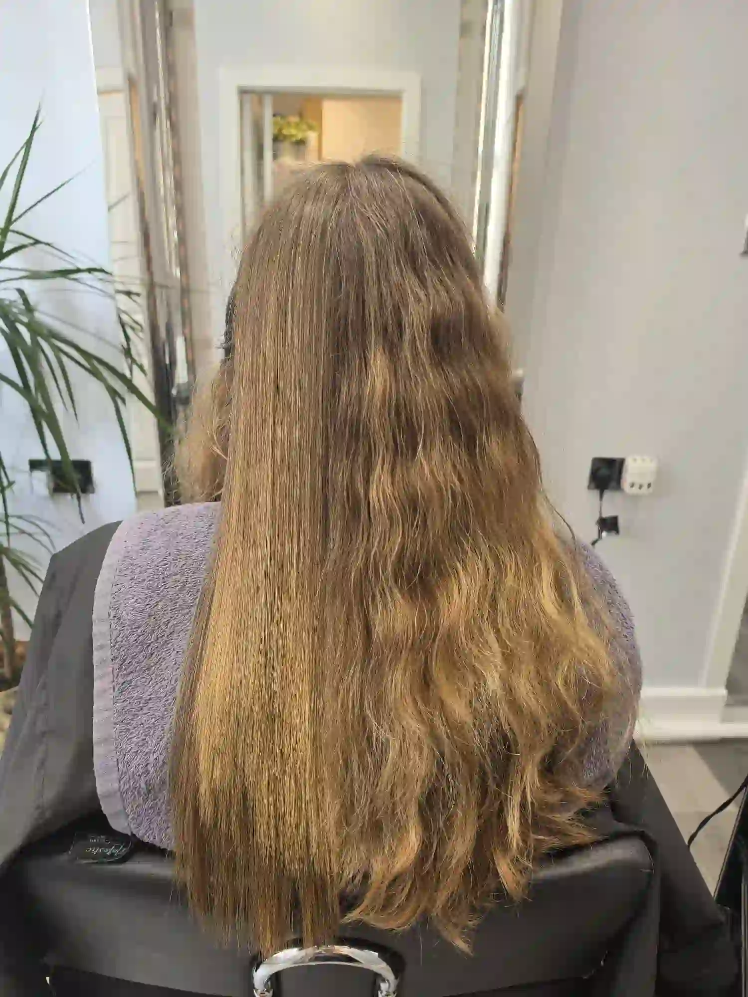 QiQi Pro treatment being applied in salon